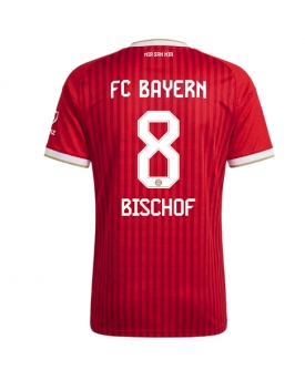 Bayern Munich Tom Bischof #8 Maglia Gara Casa Repliche 2026-27 Donna Maniche Corte Bayern Munich Tom Bischof #8 Maglia Gara Casa Repliche 2026-27 Donna Maniche Corte